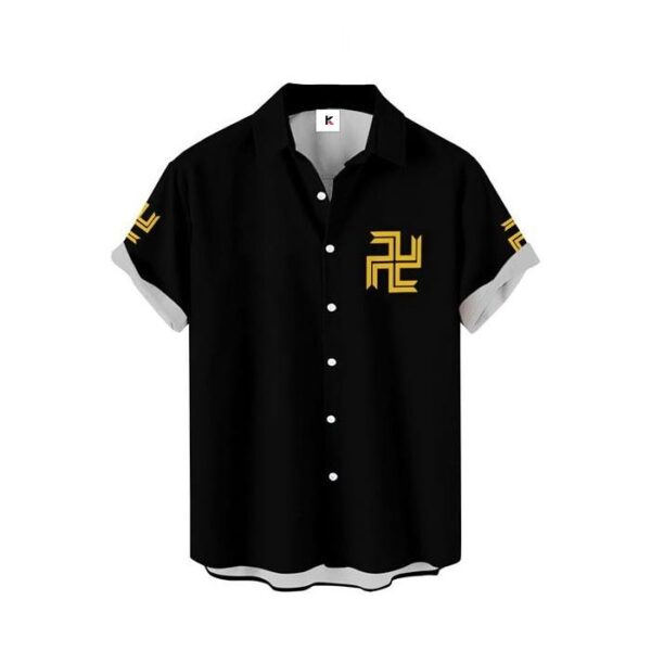 Chemise hawaïenne Tokyo Revengers Gang Kanto Manji - Maison Otaku – Image 2