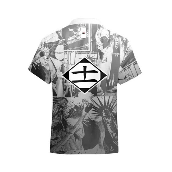 Chemise hawaïenne Bleach Kenpachi Zaraki Style Manga - Maison Otaku – Image 3