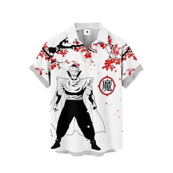 Chemise hawaïenne Dragon Ball Piccolo Daimaô - Maison Otaku – Image 2