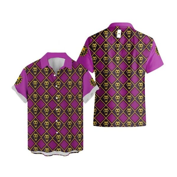 Chemise hawaïenne JoJo’s Bizarre Adventure Killer Queen - Maison Otaku