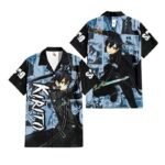 Chemise hawaïenne Sword Art Online Kirito – Maison Otaku