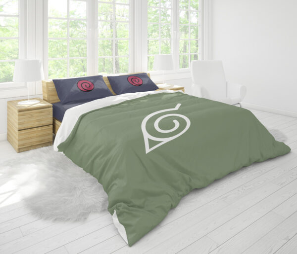 Housse De Couette Jonin de Konoha Shippuden Parure de lit Ensemble De Literie – Image 2