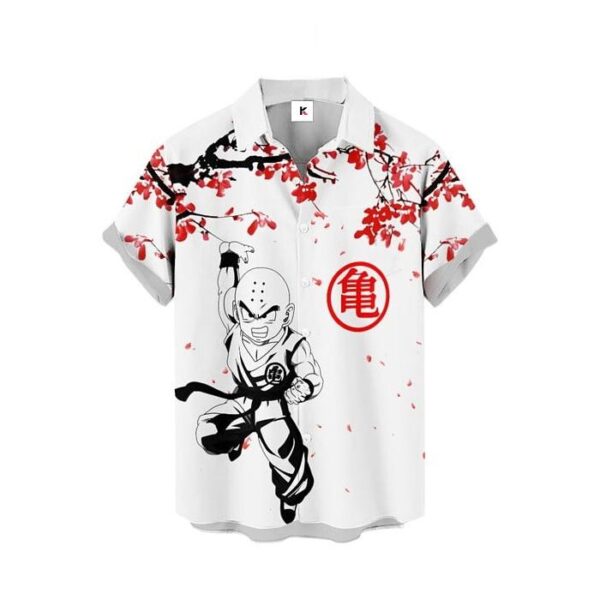 Chemise hawaïenne Dragon Ball Krillin - Maison Otaku – Image 2