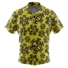 Chemise hawaïenne Trafalgar Law Jolly Roger One Piece - Maison Otaku