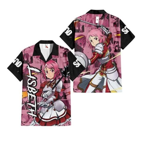 Chemise hawaïenne Sword Art Online Lisbeth - Maison Otaku