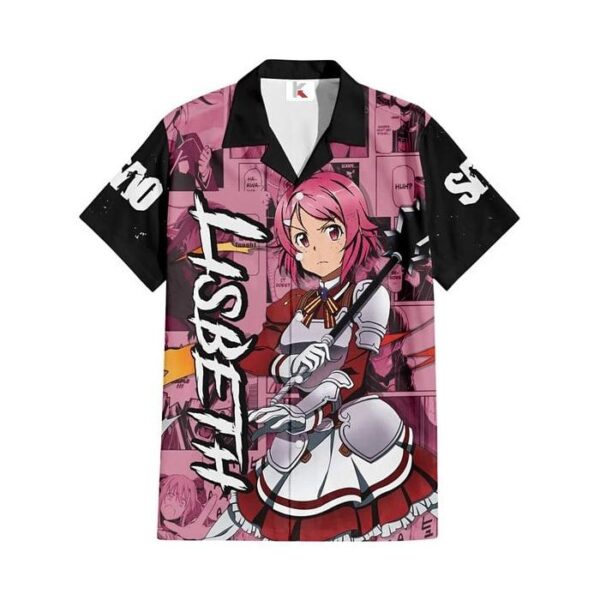 Chemise hawaïenne Sword Art Online Lisbeth - Maison Otaku – Image 2