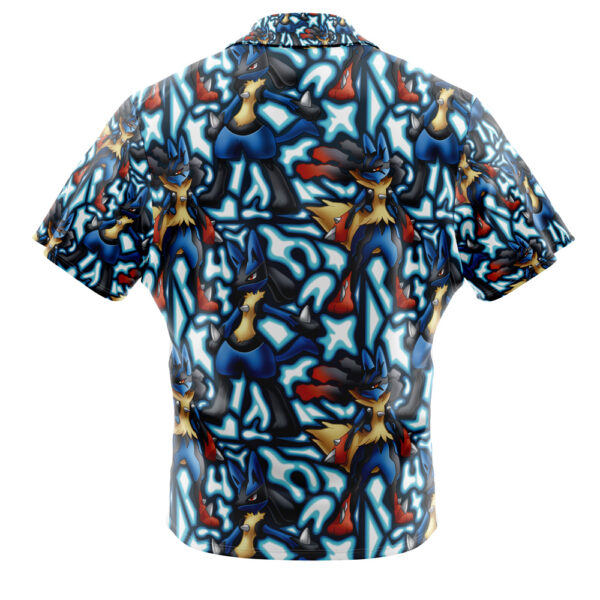 Chemise hawaïenne Lucario x Méga-Lucario Pokémon - Maison Otaku – Image 2
