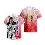 Chemise hawaïenne My Hero Academia All Might Style Manga – Maison Otaku