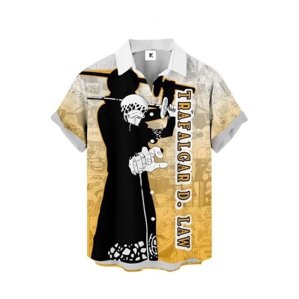 Chemise hawaïenne Law One Piece - Maison Otaku – Image 2