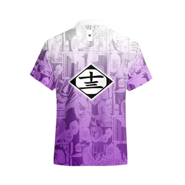 Chemise hawaïenne Bleach Mayuri Kurotsuchi - Maison Otaku – Image 3