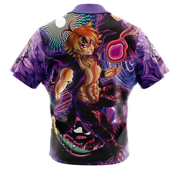 Chemise hawaïenne Trippy Meliodas Mode Assault Seven Deadly Sins - Maison Otaku – Image 2
