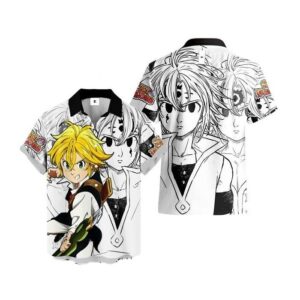 Chemise hawaïenne Seven Deadly Sins Meliodas - Maison Otaku