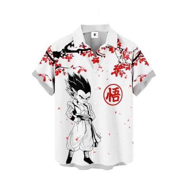 Chemise hawaïenne Dragon Ball Gotenks - Maison Otaku – Image 2