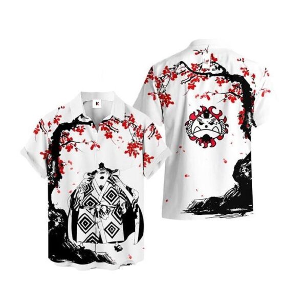 Chemise hawaïenne One Piece Jinbe - Maison Otaku