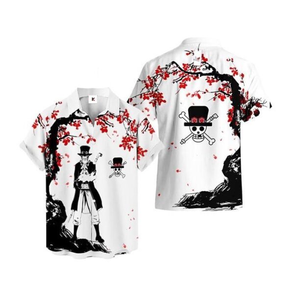 Chemise hawaïenne One Piece Sabo 02 - Maison Otaku