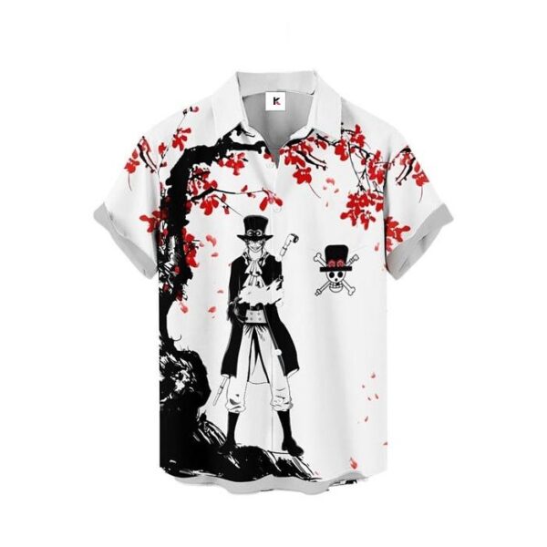 Chemise hawaïenne One Piece Sabo 02 - Maison Otaku – Image 2