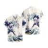 Chemise hawaïenne Pokémon Mewtwo Vague de Kanagawa - Maison Otaku