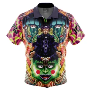 Chemise hawaïenne Trippy Shigeo Kageyama Mob Psycho 100 - Maison Otaku