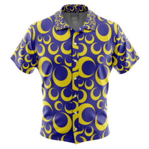 Chemise hawaïenne Crescent Moon Sailor Moon - Maison Otaku