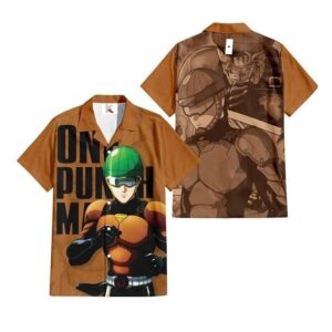 Chemise hawaïenne One Punch Man Mumen Rider - Maison Otaku