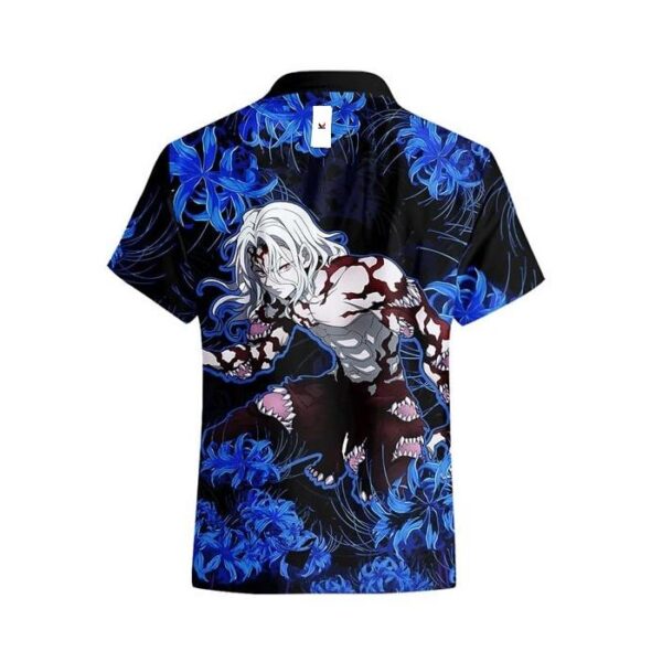 Chemise hawaïenne Demon Slayer Muzan Kibutsuji 02 - Maison Otaku – Image 3