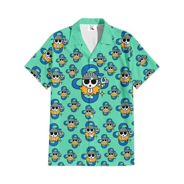 Chemise hawaïenne One Piece Nami Symboles - Maison Otaku – Image 2