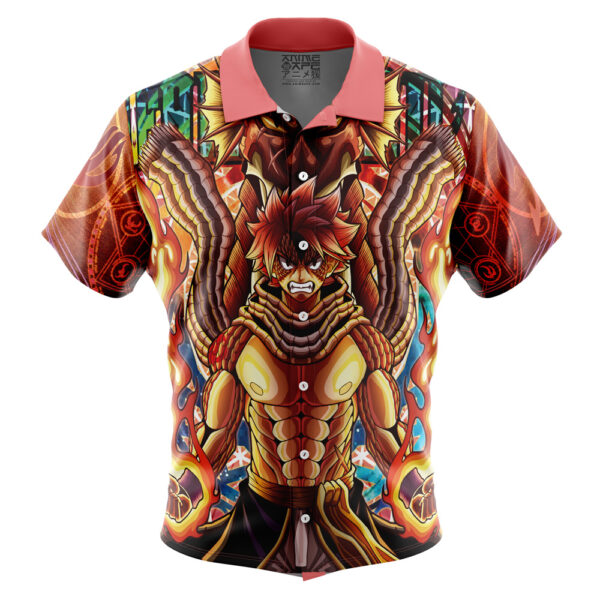 Chemise hawaïenne Trippy Natsu Dragneel Fairy Tail - Maison Otaku