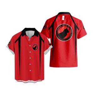 Chemise hawaïenne Haikyuu!! Nekoma - Maison Otaku