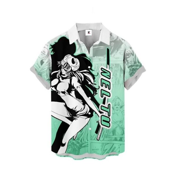 Chemise hawaïenne Bleach Nel Tu - Maison Otaku – Image 2