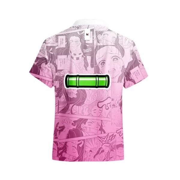 Chemise hawaïenne Demon Slayer Nezuko - Maison Otaku – Image 3