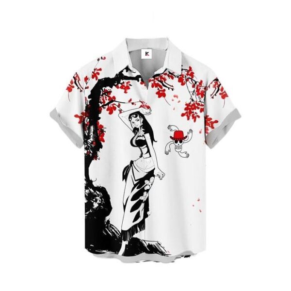Chemise hawaïenne One Piece Luffy Gear 4 - Maison Otaku – Image 3