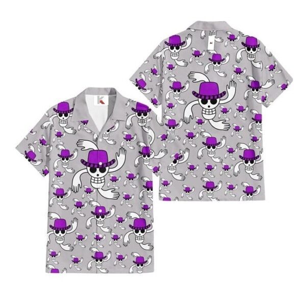 Chemise hawaïenne One Piece Nico Robin 04 - Maison Otaku