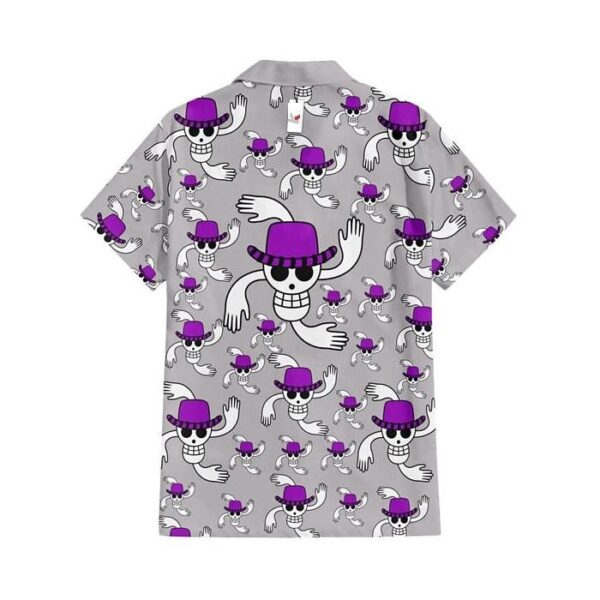 Chemise hawaïenne One Piece Luffy Arc Wano - Maison Otaku – Image 3