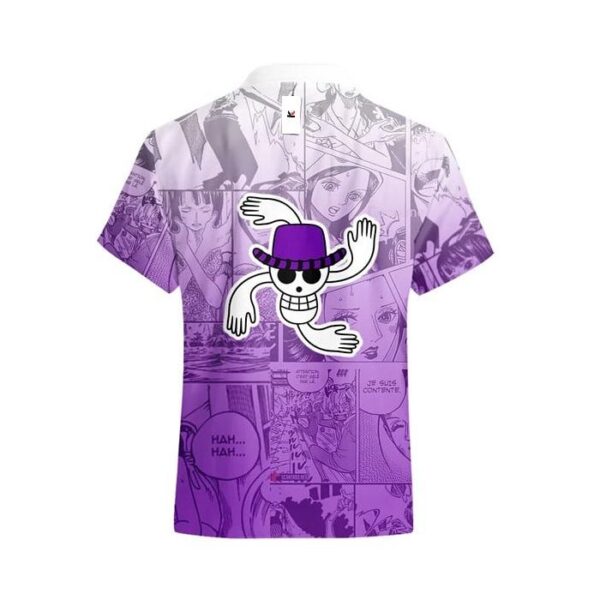 Chemise hawaïenne One Piece Luffy Arc Dressrosa - Maison Otaku – Image 3