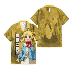 Chemise hawaïenne Bocchi the Rock! Nijika Ijichi - Maison Otaku