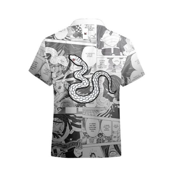 Chemise hawaïenne Demon Slayer Obanai Iguro - Maison Otaku – Image 3