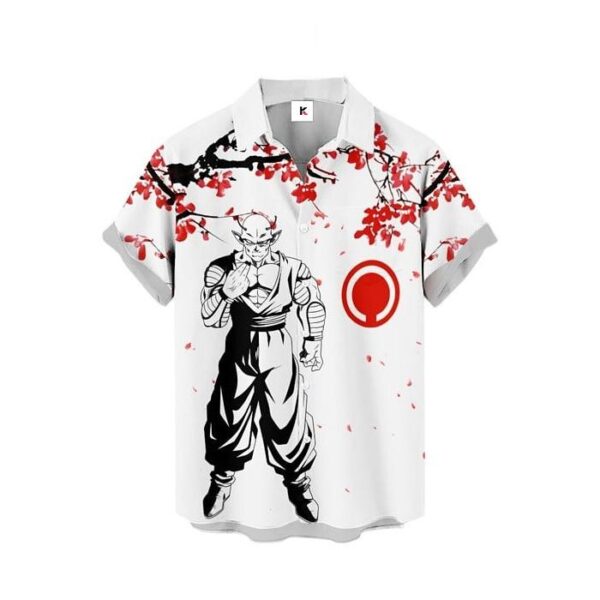 Chemise hawaïenne Dragon Ball Piccolo Orange - Maison Otaku – Image 2