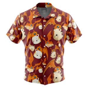 Chemise hawaïenne Patamon Digimon - Maison Otaku