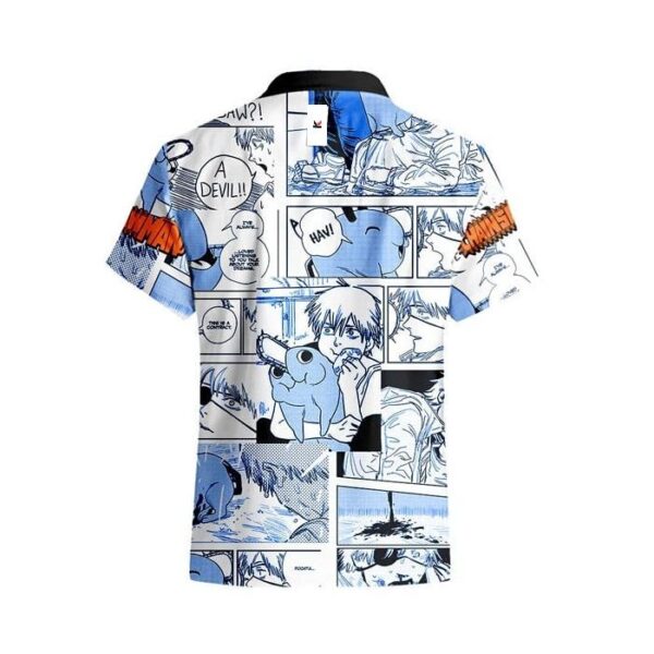 Chemise hawaïenne Chainsaw Man Pochita - Maison Otaku – Image 3
