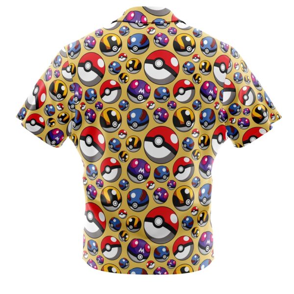 Chemise hawaïenne Poké Balls Pokémon - Maison Otaku – Image 2
