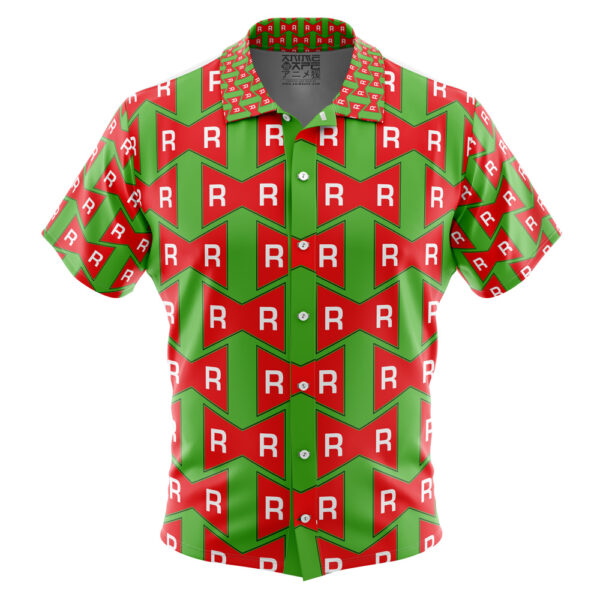 Chemise hawaïenne Armée du Ruban Rouge Dragon Ball Z - Maison Otaku