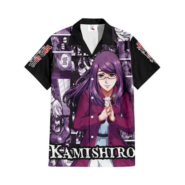 Chemise hawaïenne Tokyo Ghoul Rize Kamishiro - Maison Otaku – Image 2