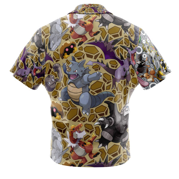 Chemise hawaïenne Pokémon Type Roche - Maison Otaku – Image 2
