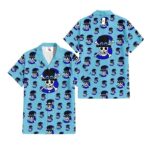 Chemise hawaïenne One Piece Sabo Symboles – Maison Otaku