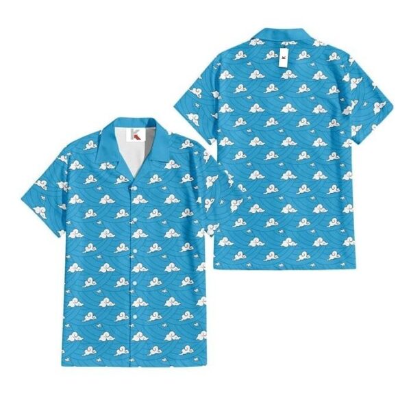 Chemise hawaïenne Demon Slayer Sakonji Urokodaki 04 - Maison Otaku