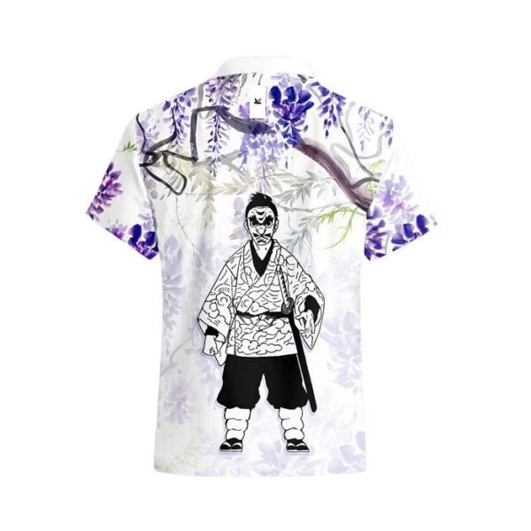 Chemise hawaïenne Demon Slayer Sakonji Urokodaki 02 - Maison Otaku – Image 3