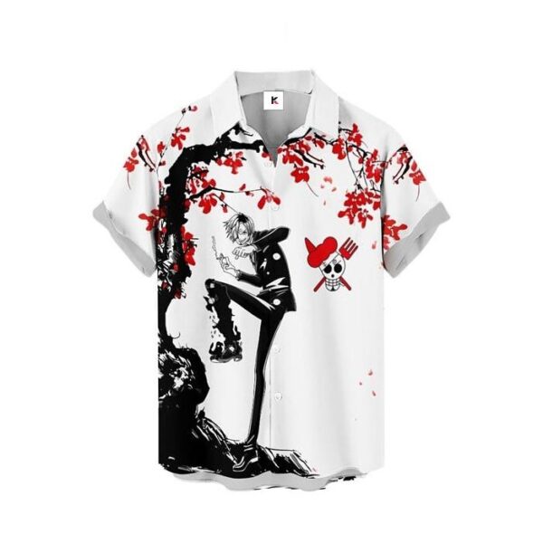 Chemise hawaïenne One Piece Nico Robin 06 - Maison Otaku – Image 3