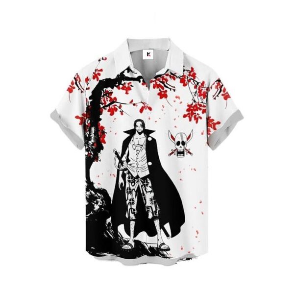 Chemise hawaïenne One Piece Shanks  - Maison Otaku – Image 2