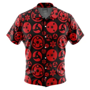 Chemise hawaïenne Sharingan Shippuden - Maison Otaku