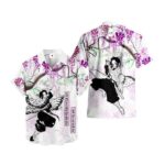 Chemise hawaïenne Demon Slayer Shinobu Kocho Wisteria – Maison Otaku